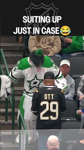 This Fan Came Ready to Play Goalie! 😂🥅