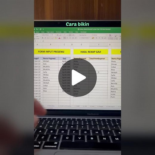 Cara Bikin Sistem Gaji - Part 3: Tips dan Rumus Excel