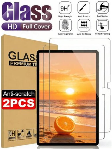 2pcs Ultra HD Tempered Glass Tablet Screen Protector 9H Hardness, Explosion-Proof, Scratch Resistant, Easy To Stick, Compatible With Samsung Galaxy Tab S9 S8 S9FE S10+ S10 FE A9 A9 A9+ S8+ S9+ S11 A11 A11+ 12.4 Inches/Compatible With IPad Air Pro 11/13 Inches 5th/6th/7th/8th/9th/10th/11th/12th 2026/2025/2024 Model/Compatible With Xiaomi /Compatible With Huawei Matepad/Honor Office/Painting Protection Film | SHEIN