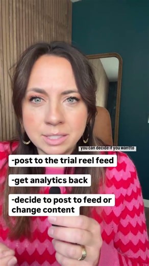 Trial reel tutorial! Test this new feature with us and comment “insta test”