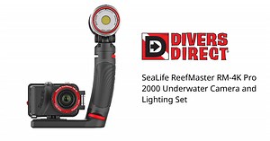 SeaLife ReefMaster RM-4K Pro 2000 Underwater Camera and Lighting Set