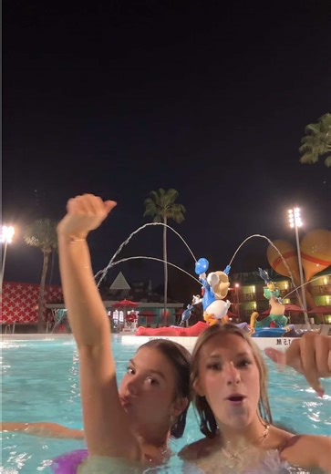 if the resort pool has no fans we are dead @itty 😇💖⭐️ | pool