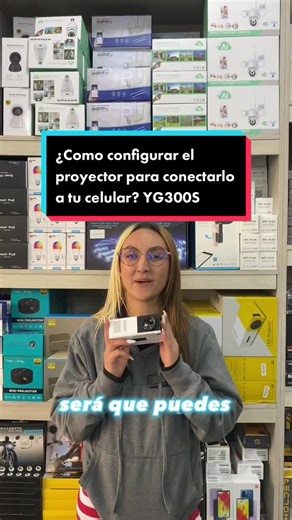 💬!Hola, Team! ¿Compraste un proyector YG300S y no has podido configurarlo con tu celular ? En el video podrás ver el el paso a paso de cómo puedes configurarlo fácilmente para que puedas disfrutar el contenido de tu celular en el proyector. 💰YG300S $289.900 precio al detal Adquiérelo en nuestra página web www.tecnologíamayorista.com ¿Quieres comprar este producto para tu negocio? Contamos con un portafolio de más de 900 referencias para que surtas con nosotros, contáctanos para conocer los pre