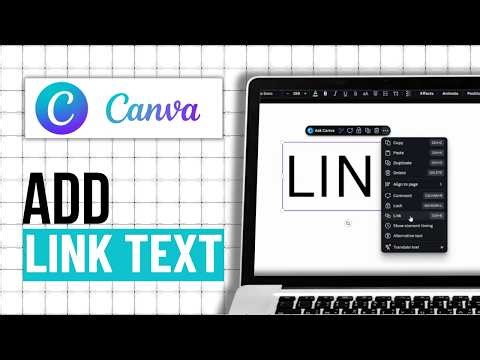 How To Add Link To Text On Canva (Step By Step)