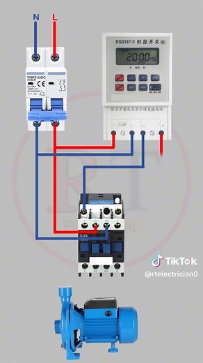 Digital Timer Wiring Diagram Explained