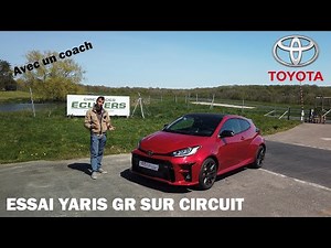 Essai TOYOTA YARIS GR sur le circuit des Ecuyers