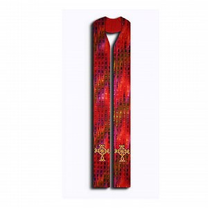 Clergy Stole, Red Clergy Stole, Ordination Stole, Pentecost Stole, Stole of Many Colors, Personalized, Priest Stole, Clergy Stoles, Stole - Etsy UK