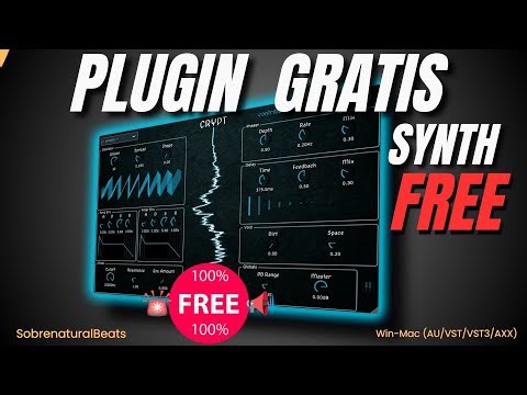 🎁Free! Synth CRYPT This simple synth sounds great! Sound Design/Review 👇👇 Free VST