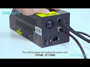 Service tutorial CR 10 V3 the fuse wire replacement