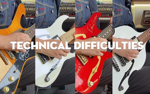 【假无敌】我当年考伯克利的曲目《Technical Difficulties》，你能说出所有出镜琴型号吗？