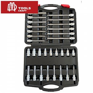 [Hot Item] 1/2" 30PCS Dr Hex Allen Key Bit Socket Set Shallow Deep 5mm - 19mm