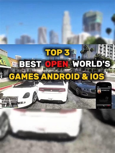 Top 3 open world game - Top 3 open world games for android #games #shorts