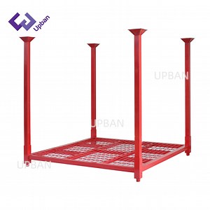 [Hot Item] Portable Foldable Movable Stackable Storage Tire Rack for Warehouse with CE/ISO
