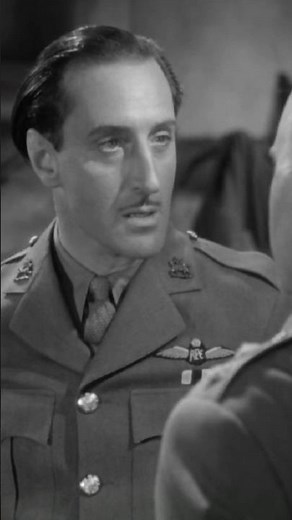 "And I'm the butcher!" Basil Rathbone in The Dawn Patrol, 1938. #basilrathbone #oldmovies #filmclip