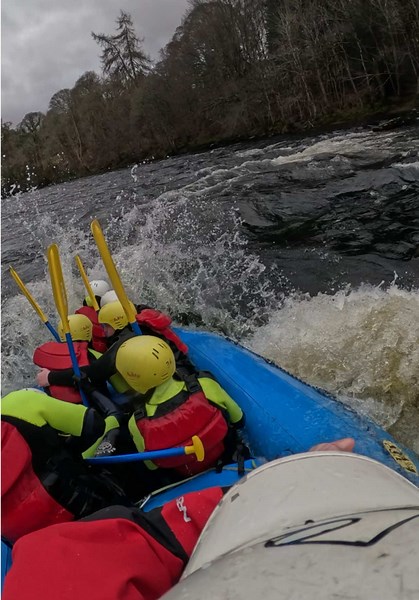 Winter Rafting Adventure in Scotland