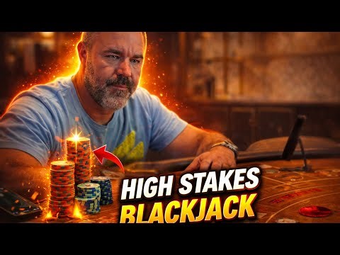 High Limit Blackjack Went OFF...... Didn't See This Coming!