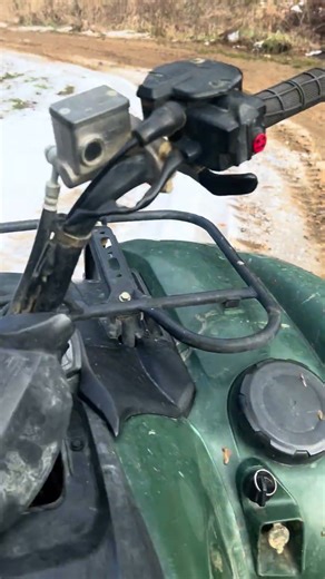 It was so slippery #fourwheeling #deer #pleasesubscribe #bowhunting #hunthowdown