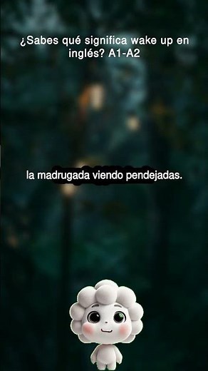 ¿Sabes qué significa wake up en inglés? Level A1-A2 🥸🧠 #ingles #pronunciaemingles