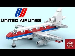 LEGO Tutorial DC 10 United livery