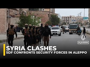 At least 4 killed after clashes erupt between Syrian army and SDF in Aleppo