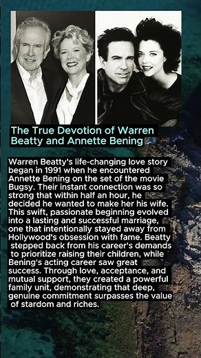 The True Devotion of Warren Beatty and Annette Bening