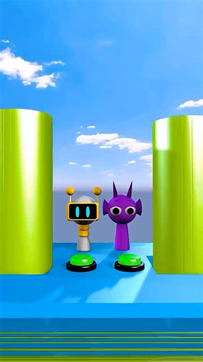 Sprunki and balls 06 ✌️#sprunki #shorts #3danimation #animation #funy #nickandtani