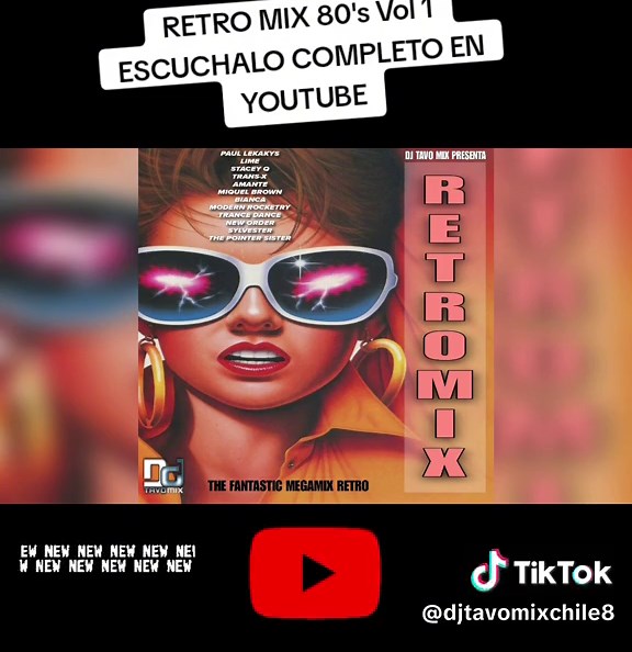 Retro Mix 80's Vol 1 en YouTube - ¡Escúchalo Completo Aquí!