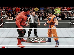 RED HULK VS GOKU - EPIC BATTLE