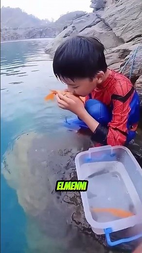Nem akarta az ARANYHAL elhagyni a gazdáját #fishing #shorts