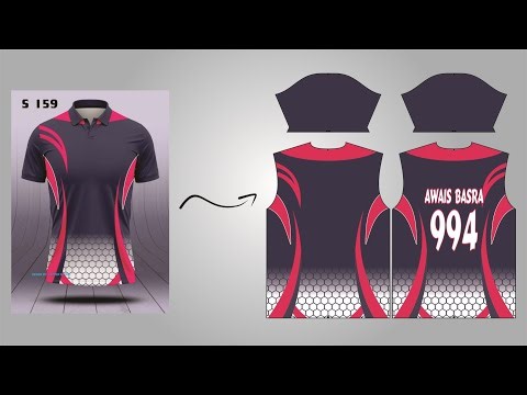How To Create T Shirt Design In Corel Draw | Sublimation T Shirt Design CorelDraw | Awais Graphic's