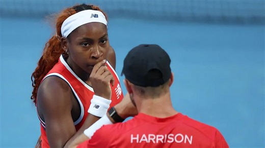 United Cup: Coco Gauff makes amends, wins in deciding mixed doubles match for US