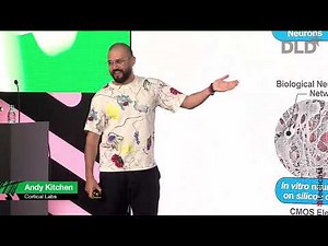 To Boldly Grow... Live Brain Cells that Learn to Play Pong (Andy Kitchen) | DLD 23