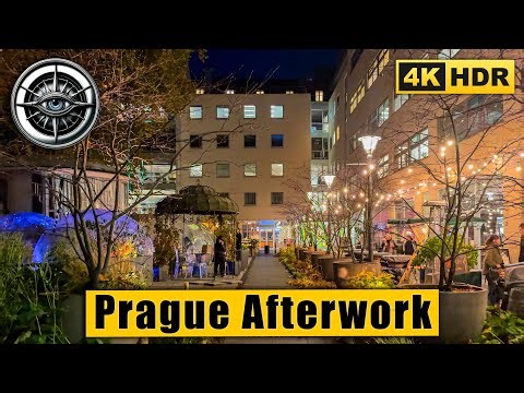 Prague Evening Walk After a Chaotic Day | 4K HDR
