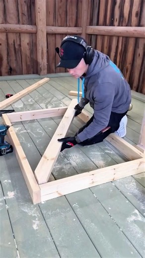 Amazing Easy Wooden Door Build Using Simple Framing Techniques #Woodworking #DIY