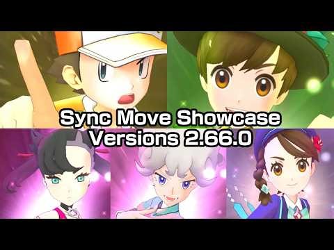 🌈 Sync Move Showcase – Versions 2.66.0 | Loop x2 | Pokémon Masters EX