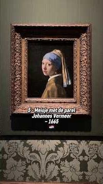 Top 10 Most Famous Paintings of All Time #top10 #painting #monalisa #vangogh #famouspainting