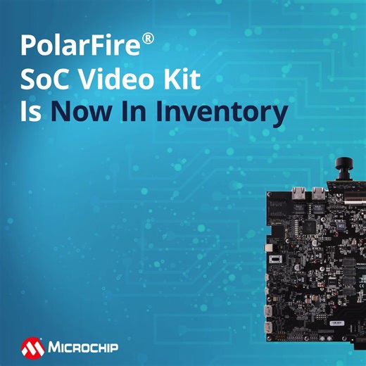 15 reactions | Our PolarFire® SoC Video Kit is the industry’s first RISC V-based SoC FPGA platform enabling power-efficient 4K60 video and imaging, space-grade reliability, and military-grade security with real-time Linux capabilities. Visit our website to place your order and explore our smart embedded vision solutions: https://mchp.us/3lxaxqk. #fpga #polarfire #soc #security | Microchip Technology Inc. | Facebook