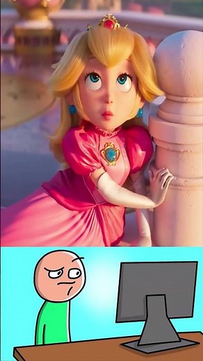 Princess Peach funny meme Version 😂😂 #funny #princesspeach #memes #shorts