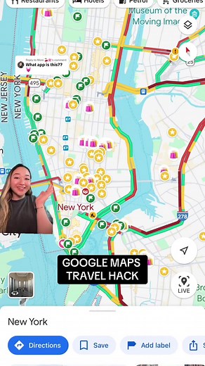 Google Maps Travel Hack: Save Locations Easily!