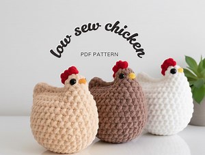Chicken Crochet Pattern – Easy Amigurumi Plushie (PDF Download) - Etsy Canada