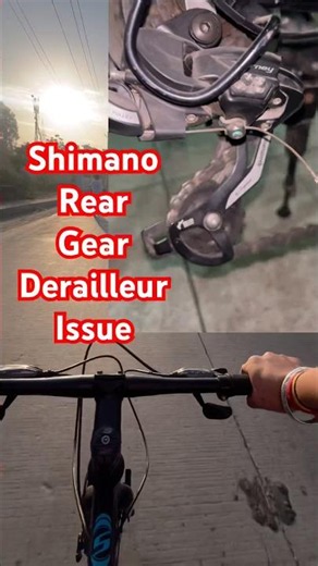 Shimano gear derailleur major issue #shorts #cycle #gear