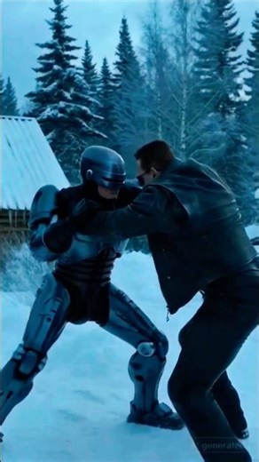 Who wins this fight ?? let us know in the comments! #terminator #robocop #judgementday