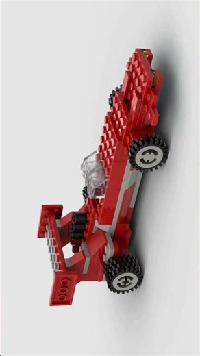 Lego 722 F1 rotate 3D #lego #retrocube #f1 #722 #legobuilding #basic