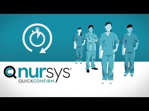 Nursys QuickConfirm