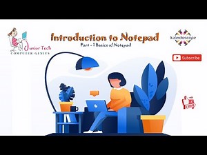 Introduction to Notepad