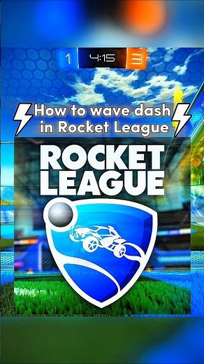 How To Wave Dash😉 #tutorial #rocketleague