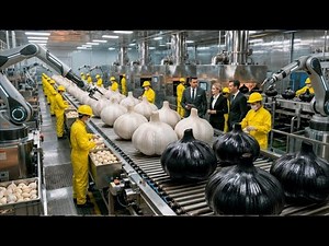 Inside a Garlic Factory: From Farm Harvest to Finished Product – The Complete Processing Line