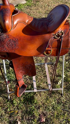 Really nice Tucker 16.5” 7” gullet in a hard to find Chestnut color. This saddle is stout in every way. Cleaned/Conditioned and ready to hit the trails. The Tack Shak shipping available. | The Tack Shak | Facebook