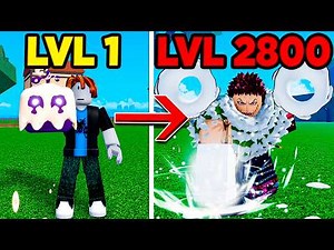 LEVEL 1 TO 2800 BECOMING KATAKURI IN BLOX FRUITS
