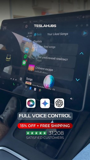 🔥 Revolutionize Your Tesla Experience! 🚨 FITS EVERY TESLA MODEL & YEAR, SUPPORTS BOTH ANDROID AND APPLE PHONES ᅠ Get FREE Shipping this week only and unlock cutting-edge technology at your fingertips. Click SHOP NOW! 🛍️ ᅠ Experience the future of in-car entertainment with: ✔️ Seamless Apple CarPlay & Android Auto integration ✔️ Access to 1000 apps (Waze, Netflix, Spotify, Google Maps, and more) ✔️ Effortless screen mirroring for a clutter-free experience ✔️ Intuitive voice control for safe na